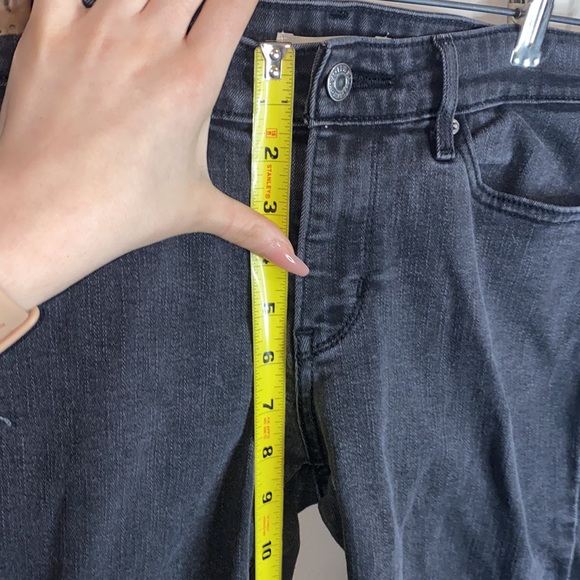 🦋Black Levi 711 Skinny jeans! - Picture 9 of 10